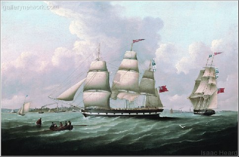 The Ship Huno Off Birkenhead