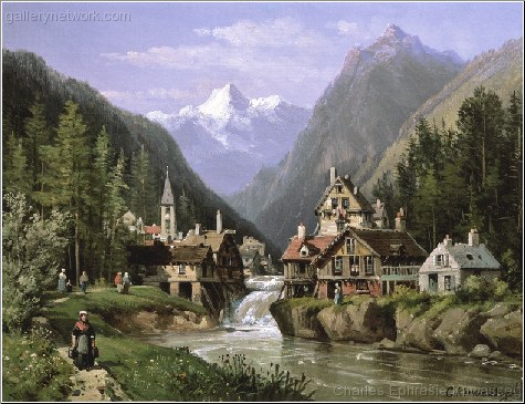 An Alpine Village