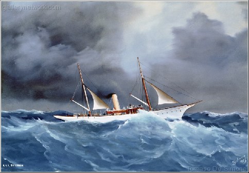 Lord Howard De Walden's Yacht 'Branwen'
