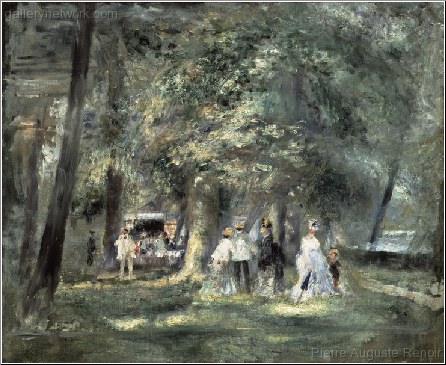 Dans la Parc de Saint Cloud 1866