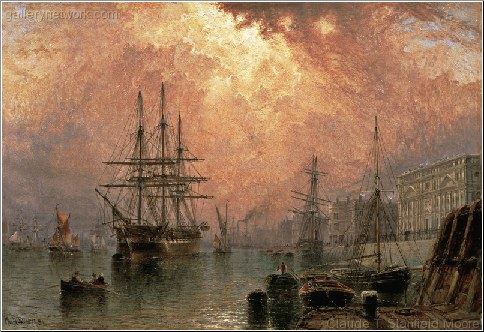 H.M.S. War Sprite Off Greenwich