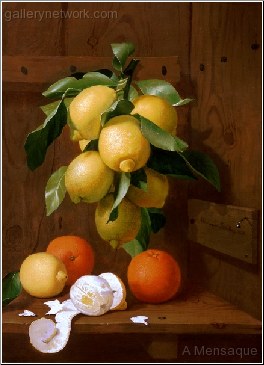 A Still Life of Lemons and Oranges