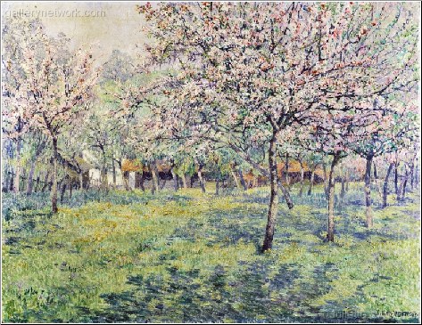 The Orchard at Blossom Time