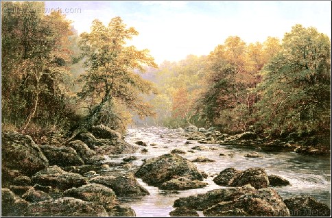 A Highland River, Scotland