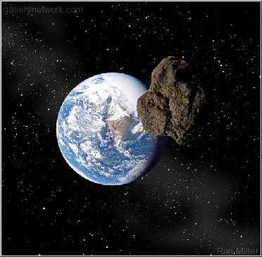 Earth and Asteroid