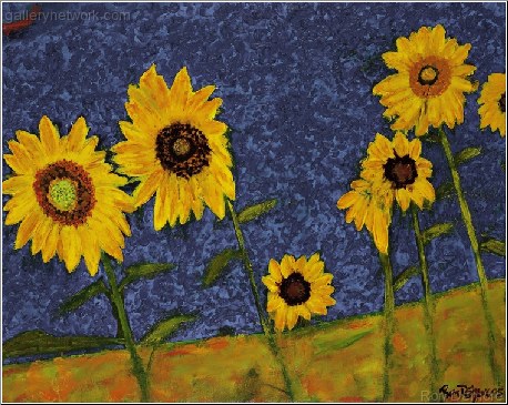 Sunflowers in Tuscany II