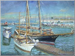 Yachts at Schooner Wharf