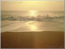 Cornwall waves and beach